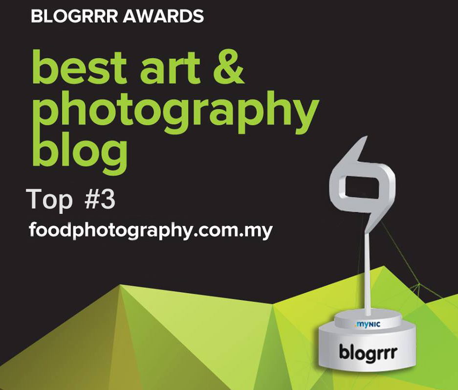 Foodphotography.com.my Blogrr Award.